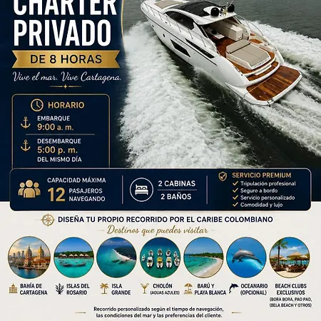 Hotel en barco Yate De Lujo Azimut 52